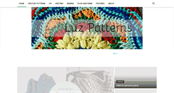 Desktop Screenshot of luzpatterns.com